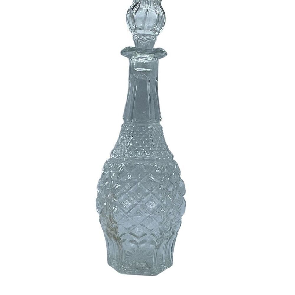 Anchor Hocking Wexford crystal decanter